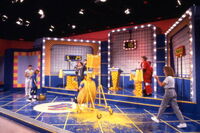 The set for Family Double Dare