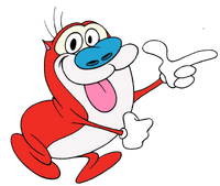 Stimpy snapping finger