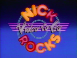 Nick Rocks Video to Go title card