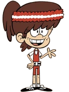 Lynn Loud exercise outfit
