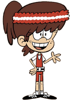 Lynn Loud exercise outfit