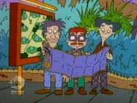 Stu, Chazz, and Howard reading zoo map.jpg (60 KB)