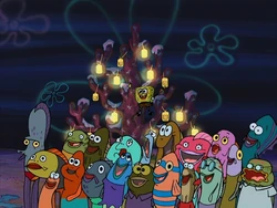 Bikini Bottomites caroling