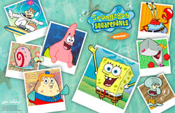 spongebob squarepants characters names