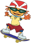 Otto With Skateboard 5