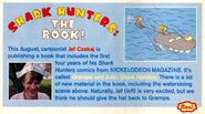 Grampa Julie Shark Hunters book blurb Nick Mag aug 2004.jpg (277 KB) August 2004 feature on the upcoming book