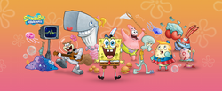 SpongeBob SquarePants Characters Cast Nickelodeon Promo Image