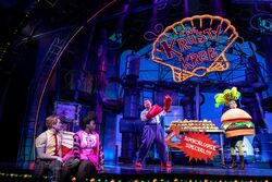 SpongeBob SquarePants Pearl and Mr. Krabs Krusty Krab Broadway Musical