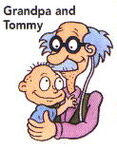 Grandpa and Tommy