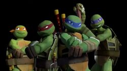 Teenage Mutant Ninja Turtles group shot