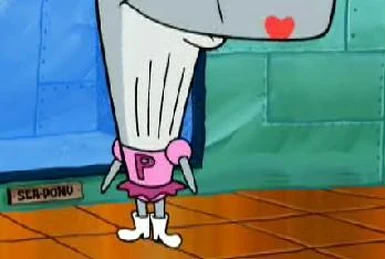 Die Reaktionsgesichter von Herrn Krabs