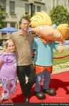 Arnold with Craig Bartlett and his daughter Katie.