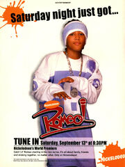 Romeo TV show print ad Nick Mag September 2003