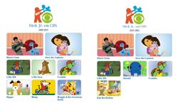 Nick Jr on CBS Line-Up 2000-2002 2