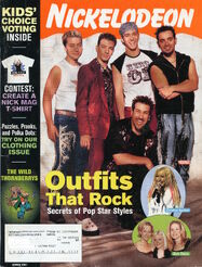 Nickelodeon Magazine cover March 2001 NSYNC