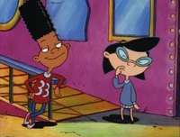 Phoebe meeting and flirting with Gerald.