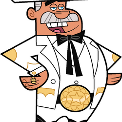 Cartoon characters that wear shop hats