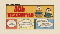 Job Insecurity Title Card