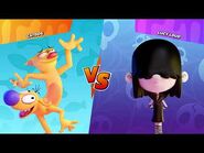 Nickelodeon All-Star Brawl Gameplay - CatDog vs