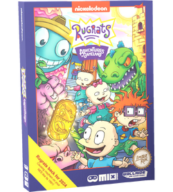 Rugrats Adventures in Gameland NES cover