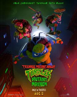  Teenage Mutant Ninja Turtles: Mutant Mayhem [DVD] : Ice Cube,  Jackie Chan, Micah Abbey: Movies & TV