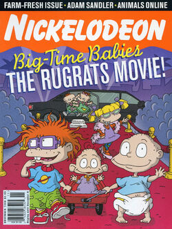 Nickelodeon Magazine cover November 1998 Rugrats Movie