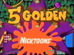 5 Golden Nicktoons