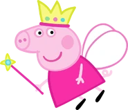 Wearing a fairy princess costume