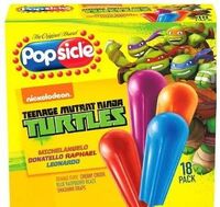 Nickelodeon TMNT Popsicle Frozen Treats
