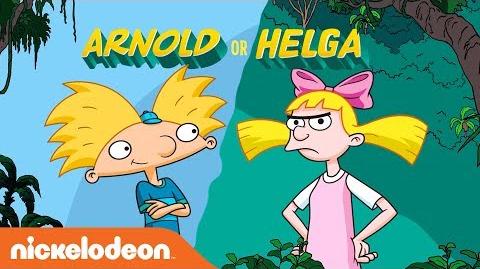 'Hey Arnold! The Jungle Movie' Are You an Arnold 🏈 or a Helga? 🎀 Nick