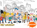 Hey Arnold boy and girls wallpaper