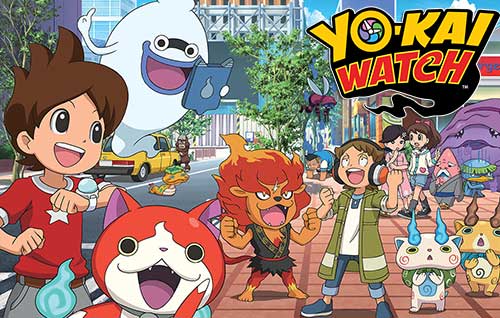 Série animada de Yo-Kai Watch em breve na Europa