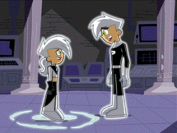 Danny and Dani hugging.gif