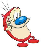 Stimpy in shock