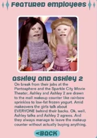 Ashley and 's official info.