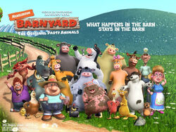 Barnyard Character Poster