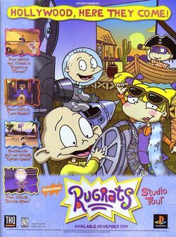 Rugrats Studio Tour Advertisement