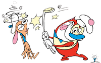 Ren and Stimpy Golf