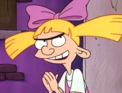 Helga scheming