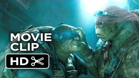 Teenage Mutant Ninja Turtles Movie CLIP - Sneaking In (2014) - Ninja Turtle Movie HD