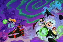 Full artwork for the graphic novel.