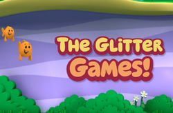 Glitter Games Title Card