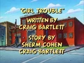 Girl Trouble Title card