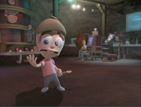 Timmy as he appeared in CGI animation in the Jimmy Timmy Power Hour specials.