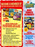 Ad for the Nick Mag Club (now renamed Nickelodeon Comics Club) and 'Giant-Size Comics'