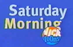 The Saturday Morning Nicktoons logo.
