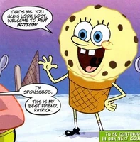 CreamBob ConePants.png (223 KB) CreamBob ConePantsIce cream version of SpongeBob SquarePants Appears in a SpongeBob SquarePants comic with the same name