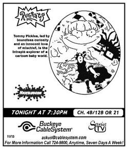 1998 Buckeye CableSystem Rugrats ad