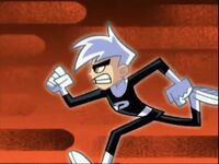 Danny Phantom Opening 2- Danny running after the ghost