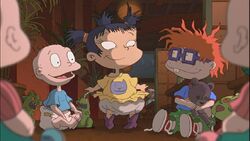 The Rugrats meet their new friend, Kimi.